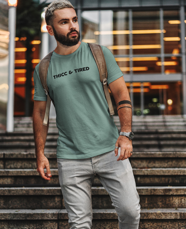 Thicc & Tired T-Shirt Thicc & Tired T-Shirt