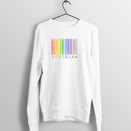 LGBTQIA+ Barcode Sweatshirt