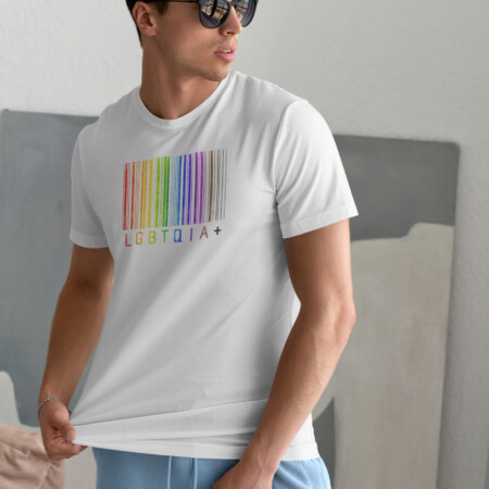 LGBTQIA+ Barcode T-Shirt