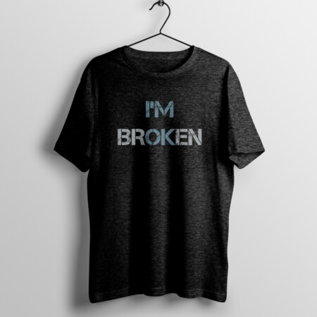 I'm Ok T-Shirt - Black Heather