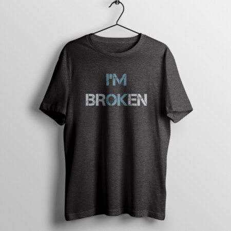 I'm Ok T-Shirt - Dark Gray Heather